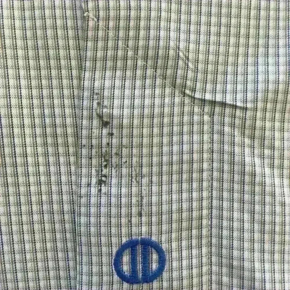 David Donahue DD Mens Dress Shirt Size 16.5.. 32/33 - Picture 3 of 5